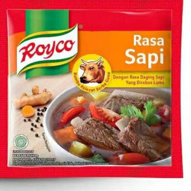 Royco rasa sapi dan ayam 9gram perenceng isi 12