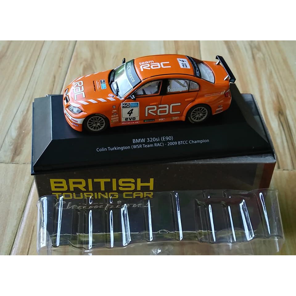 Sale Diecast BMW 320si (E90) #4 BTCC Champion 2009 1:43 Atlas