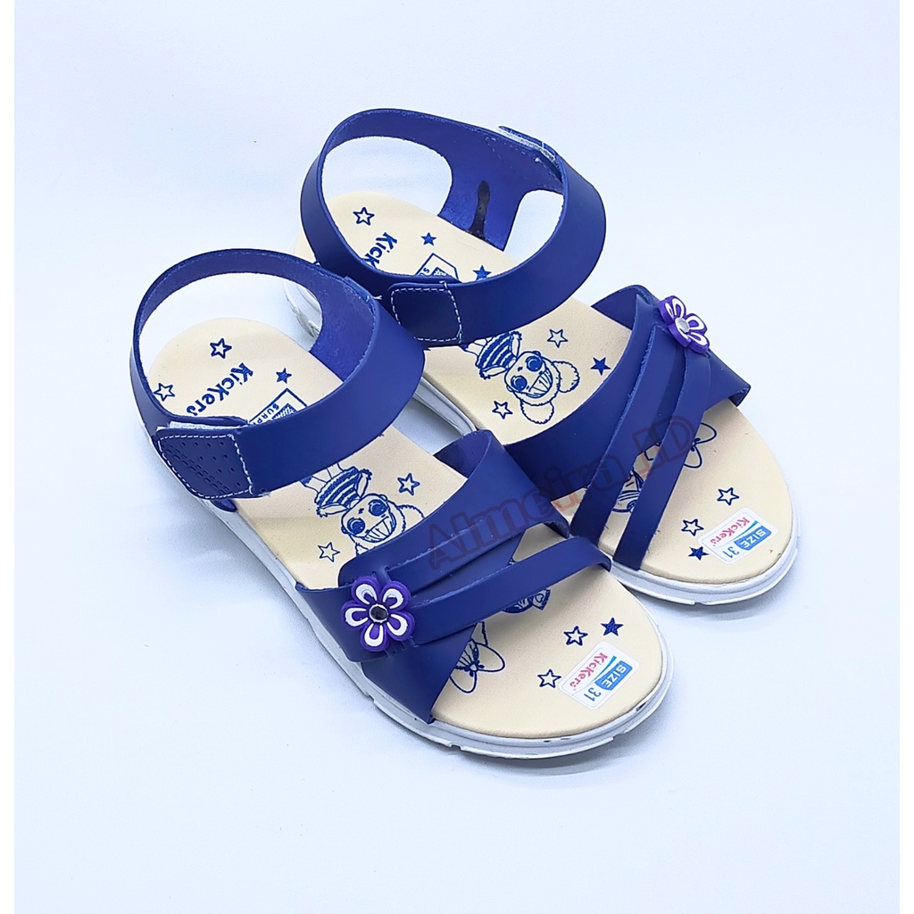 Sandal Anak Perempuan Slingback Kickers Terbaru | Sandal Anak Import | Sandal Anak Fashionable