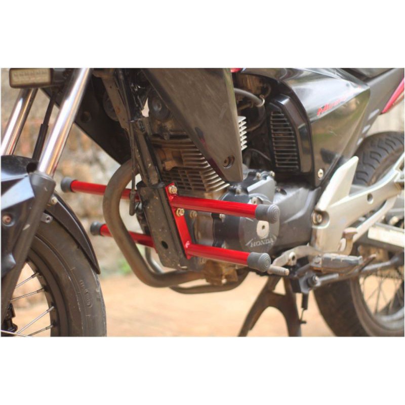 Engine Guard new Honda Megapro mono shock