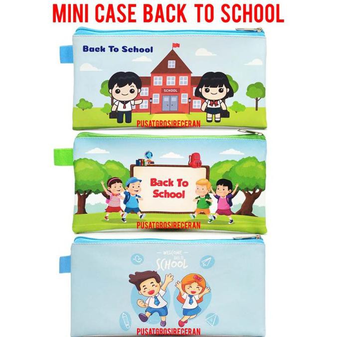 

Jual Kotak Pensil Fancy Back To School Mini Case Pencil Case Back To School - Random Kwalitas