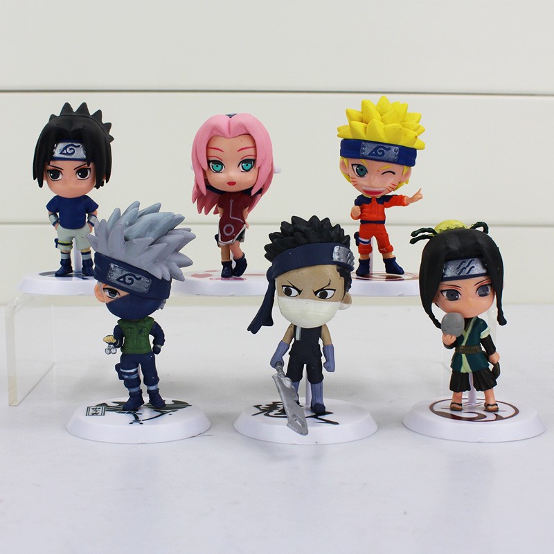 Action Figure Naruto 6 PCS