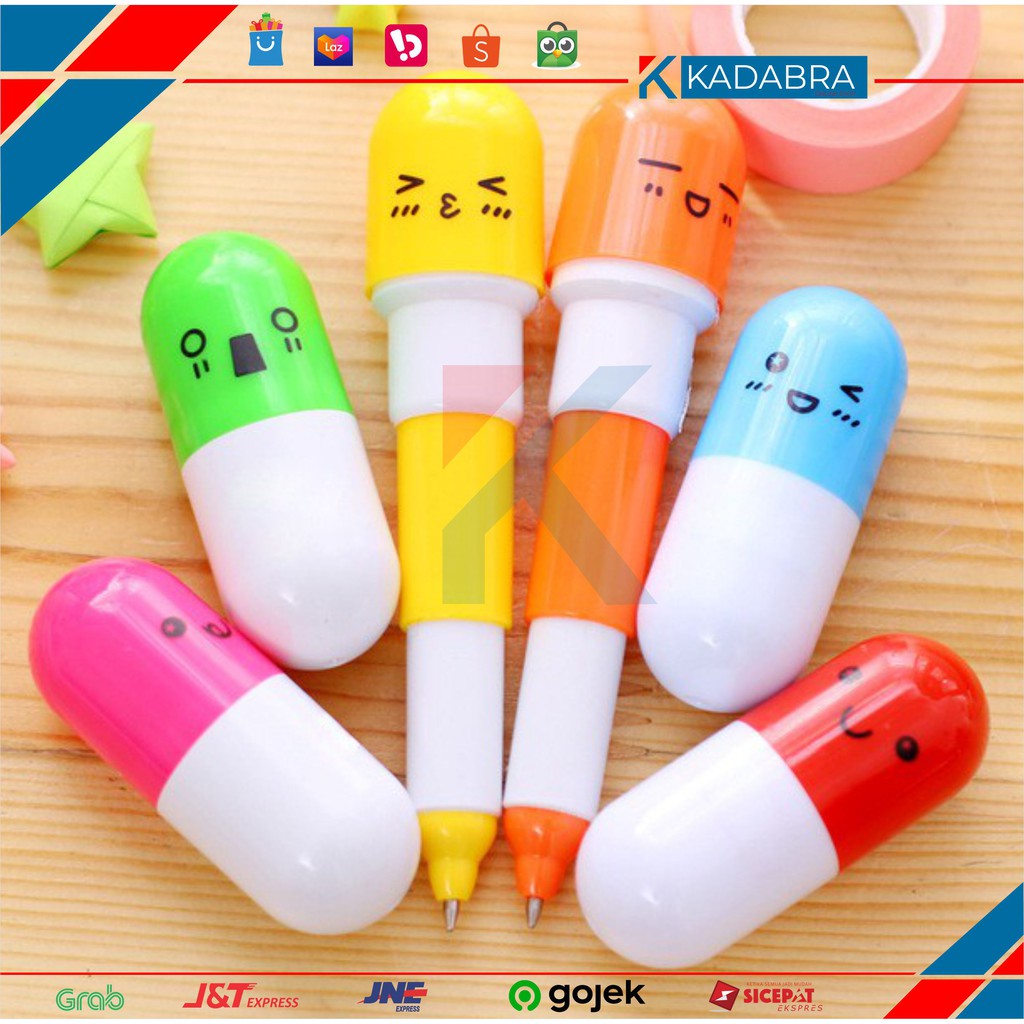 

Pulpen Pena Kapsul / Ballpoint Capsul Grosir