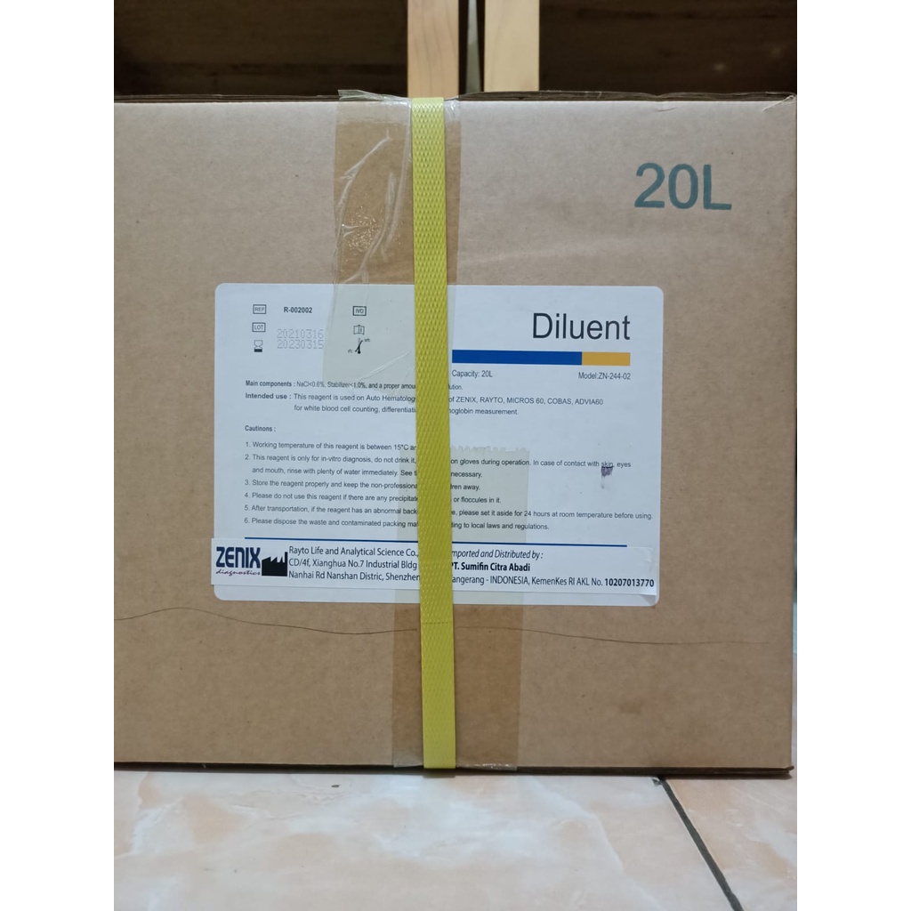 Reagen Diluent Hematology, Rayto, Zenix, WP, Glory