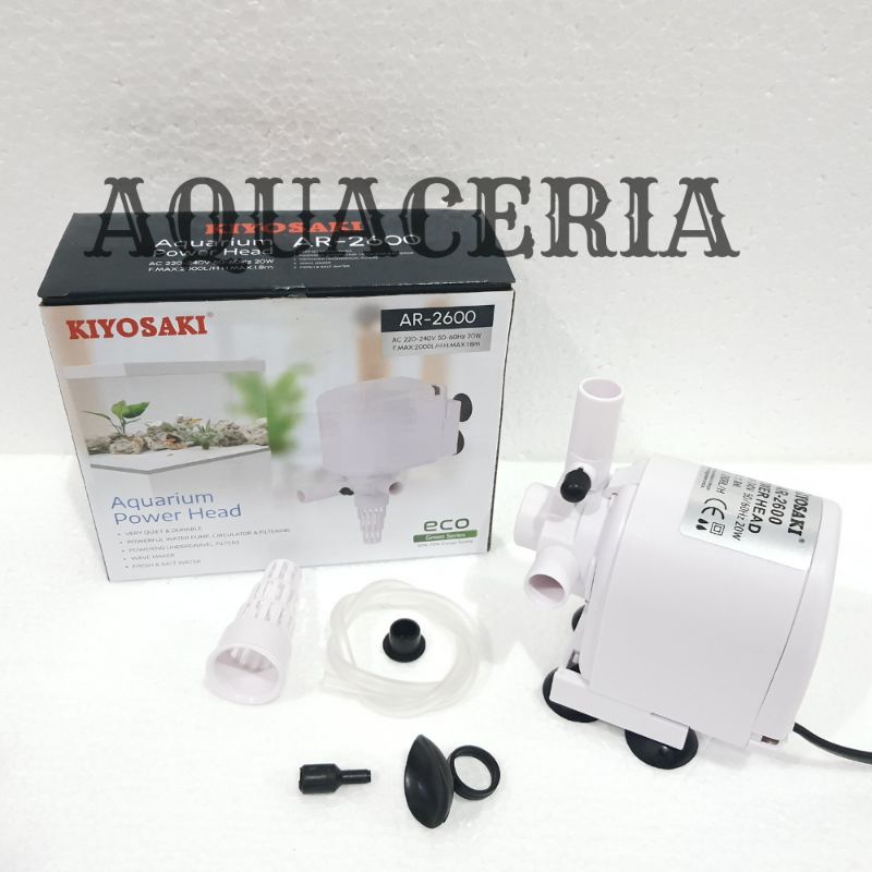 POMPA AQUARIUM KIYOSAKI AR 2600 POMPA CELUP AQUARIUM AQUASCAPE