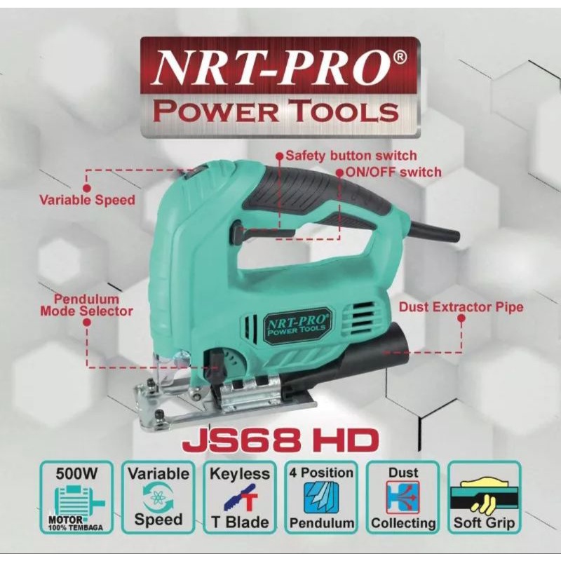 Mesin Jig Saw Nrt Pro Variable Speed