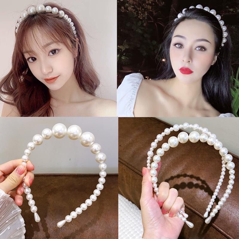 BANDO RAMBUT MODEL MUTIARA PEARL NAGITA SLAVINA