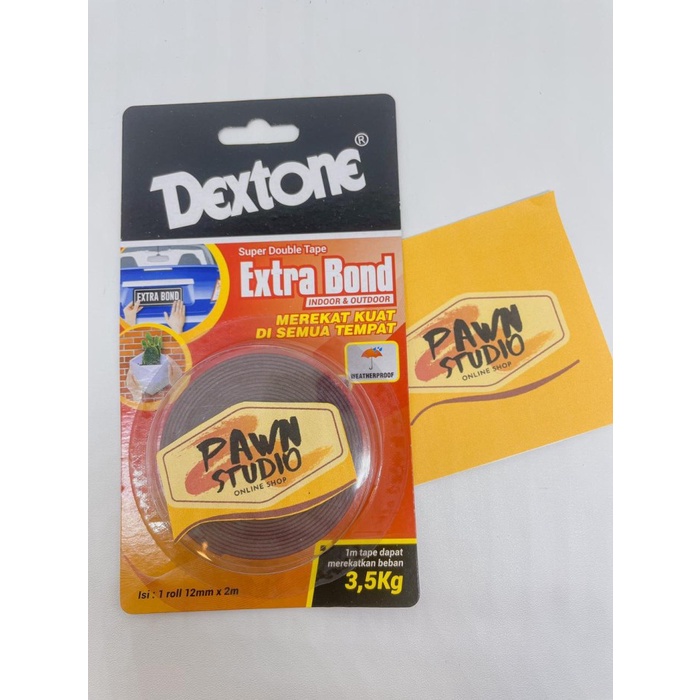 

Cantik Dextone Double Tape Indoor & Outdoor Abu-Abu 12 Mm X 2M Kecil Hot Sale