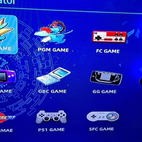 Console mini Game Box Magic Cube Game Console + media player