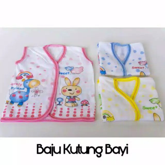 harga satuan baju bayi lengan buntung / baju kutung