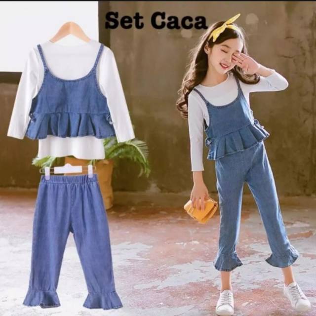 SETELAN CACA / SET 3in1 caca kids