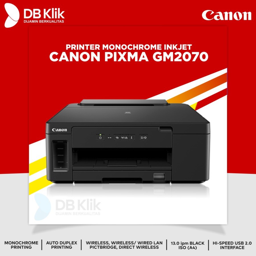 Printer Canon PIXMA GM2070 Ink Efficient Monochrome