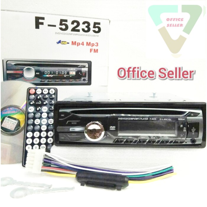 Power Dvd tape mobil fleco single din