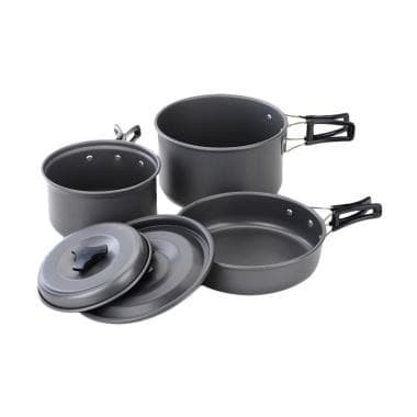 Terbaru COOKING SET SY 300 PANCI SET SY300 NESTING ALAT MASAK OUTDOOR CAMPING