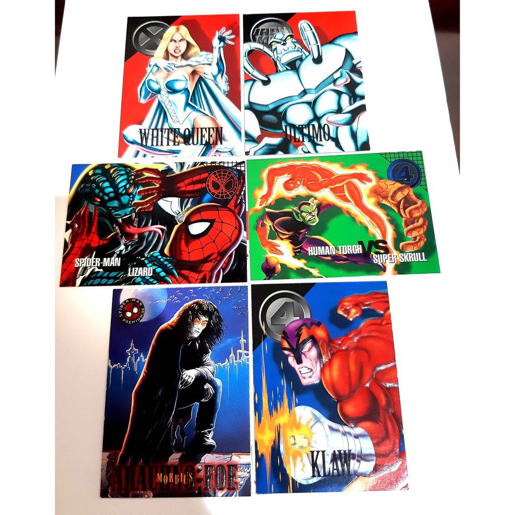 X Men - Marvel collection A photocard -Spider man - Ori New USA Skybox