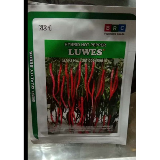 Benih Cabai keriting luwes F1
