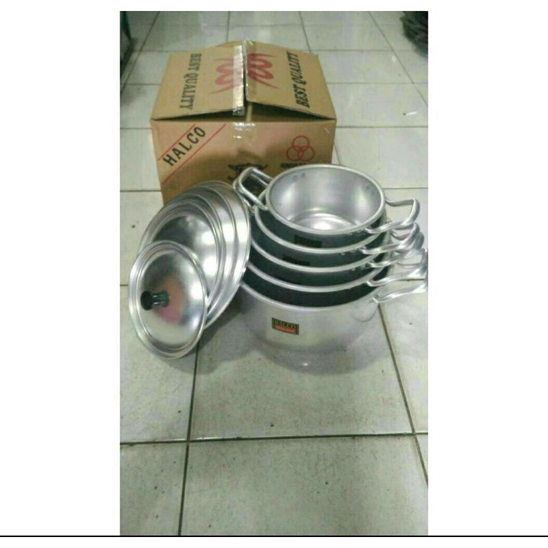 PANCI HALCO PANCI SET PANCI ALMUNIUM HALCO PANCI MASAK