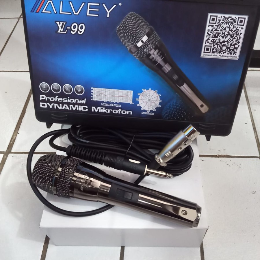 ALVEY Microphone / Mic Karaoke LV 99