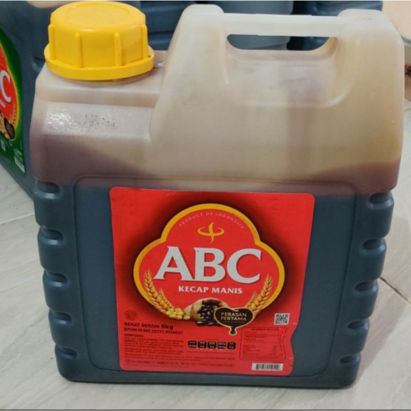 

Kecap Manis ABC Jerigen Galon 6 kg Horeca GOSEND