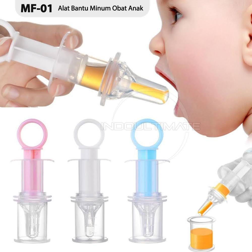 Pipet alat bantu minum MF-01 obat anak bayi Baby Medicine Pacifier Feeder Dropper Medicine Feeding