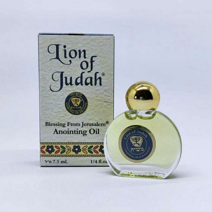 Minyak Urapan LION OF JUDAH Anointing Oil 7.5ml by Ein Gedi, Israel