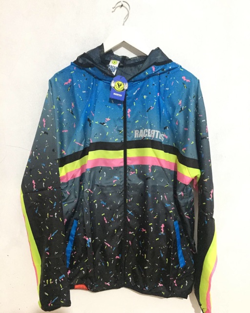 Jaket parasut racertees original