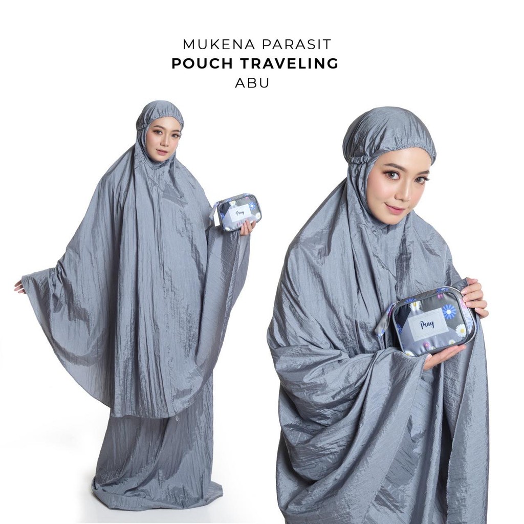 Mukena Parasit Jumbo Pouch Traveling (PRAY)