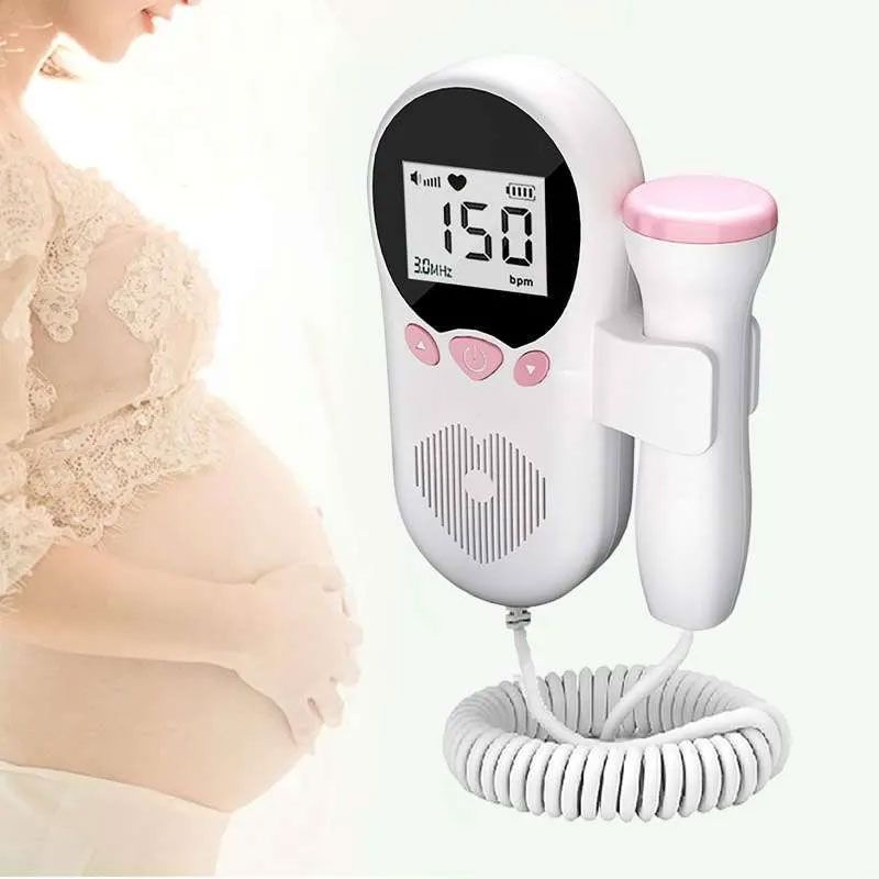 Fetal Doppler Pendetaksi Detak Jantung Janin Love Free Gel+Baterai