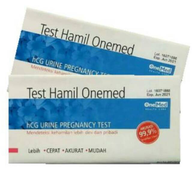 Test pack hamil ONEMED 1 PCS  tes kehamilan testpack tespek hamil