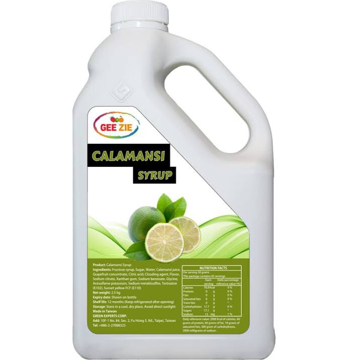 

CALAMANSI SYRUP GEEZIE SIRUP JERUK KUNCI 2.5 KG Minuman Jeruk Instan Grosir
