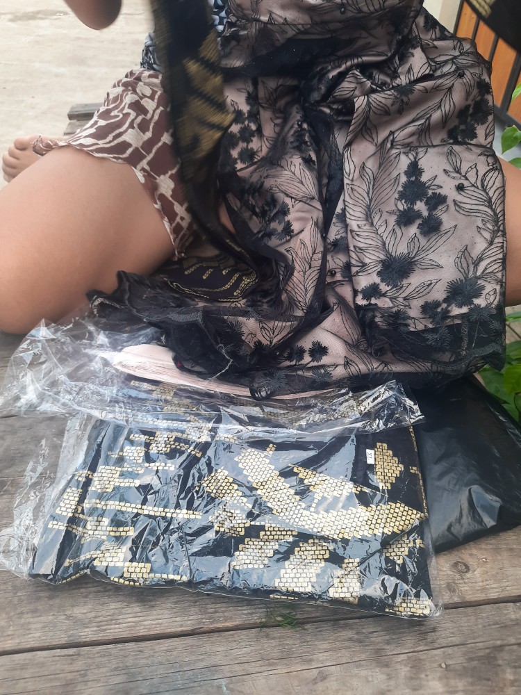 Maura Couple - Sania Ruffle Batik Couple Ori Ndoro Jowi Garansi Termurah Shopee - Couple Kintana