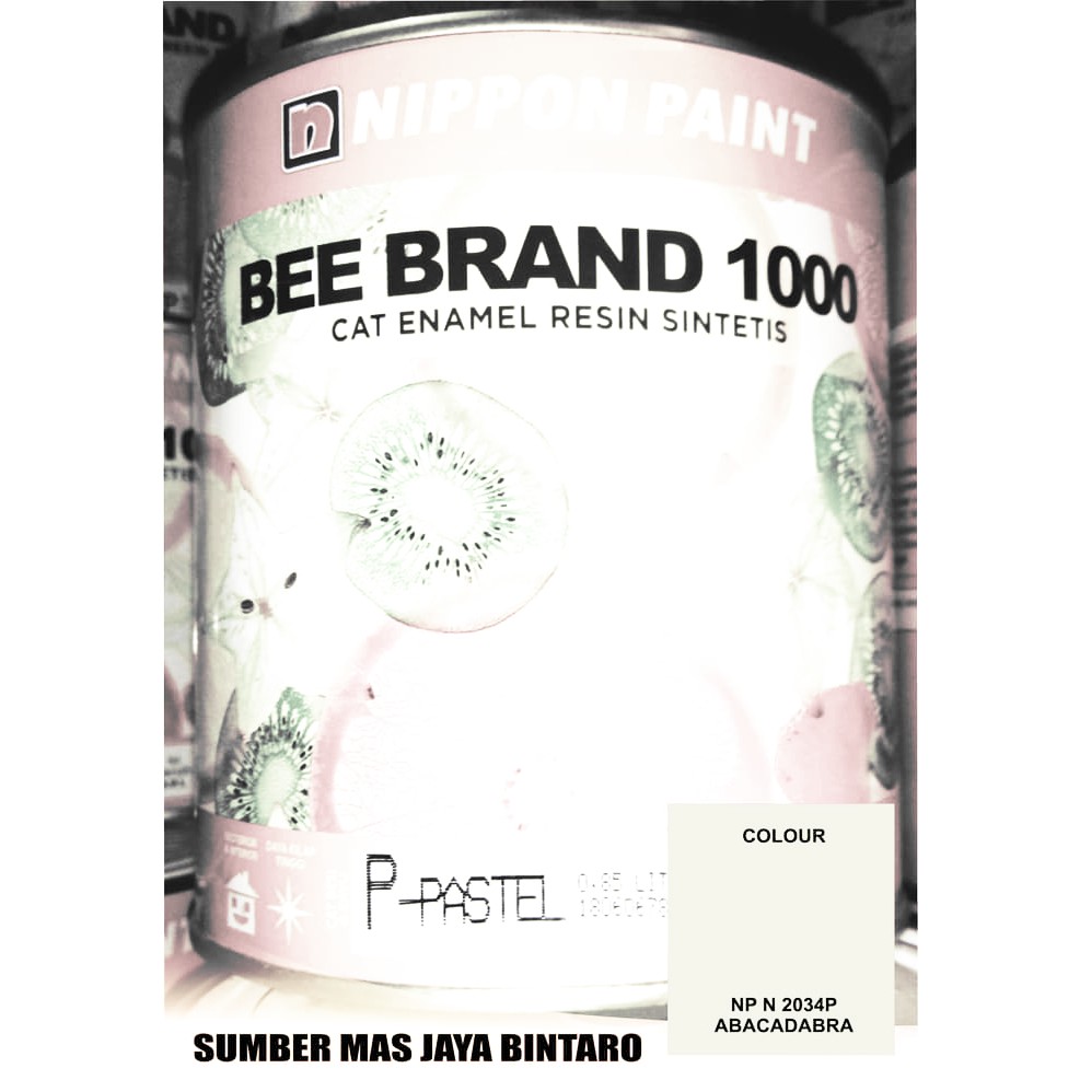 

CAT MINYAK KAYU NIPPON BEE BRAND 1000 WARNA ABACADABRA KEMASAN 1 LITER