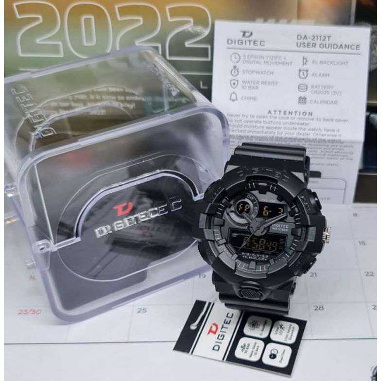 DG 2112 JAM TANGAN DIGITEC 2112 OUTDOOR JAM TANGAN TERLARIS SERIES 2112