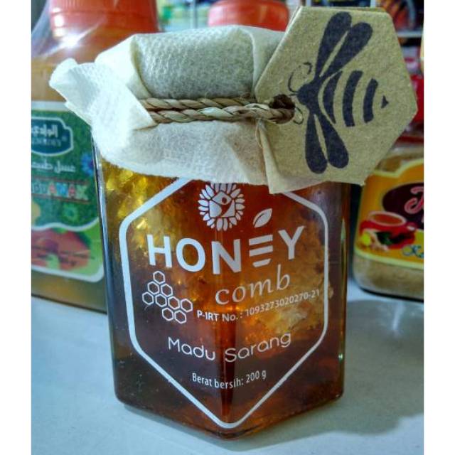 

MADU SARANG - HONEY COMB 200 GRAM