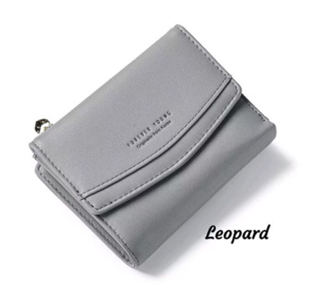 New Dompet Mini Lipat FOREVER YONG-AMPLOP leopardd