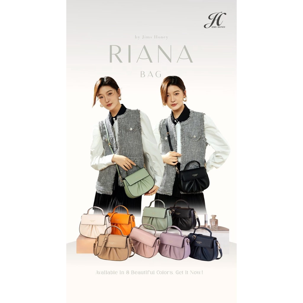 TAS WANITA RIANA BAG JIMS HONEY