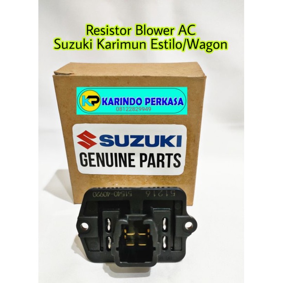Resistor Blower AC Suzuki Karimun Estilo/Wagon Original