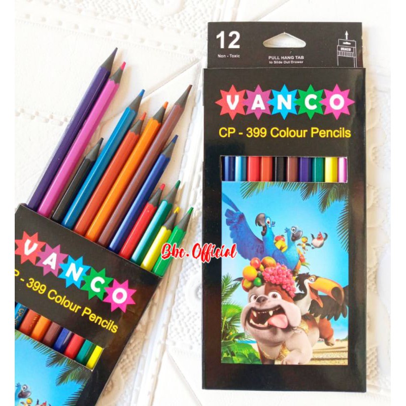 

PENSIL 12 WARNA VANCO CP-399 COLOUR PENCIL