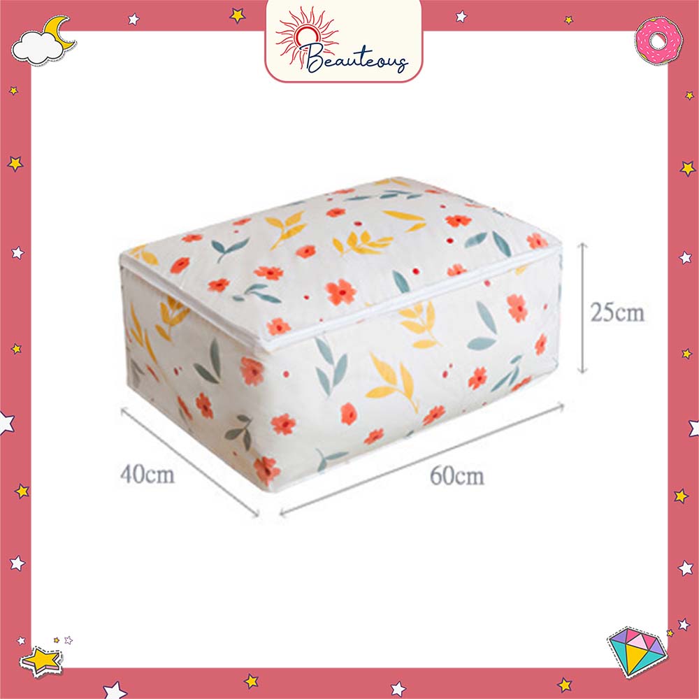 Tas Penyimpanan Selimut Bad Cover Baju Sarung Bantal Waterproof Quilt Storage Box Serbaguna