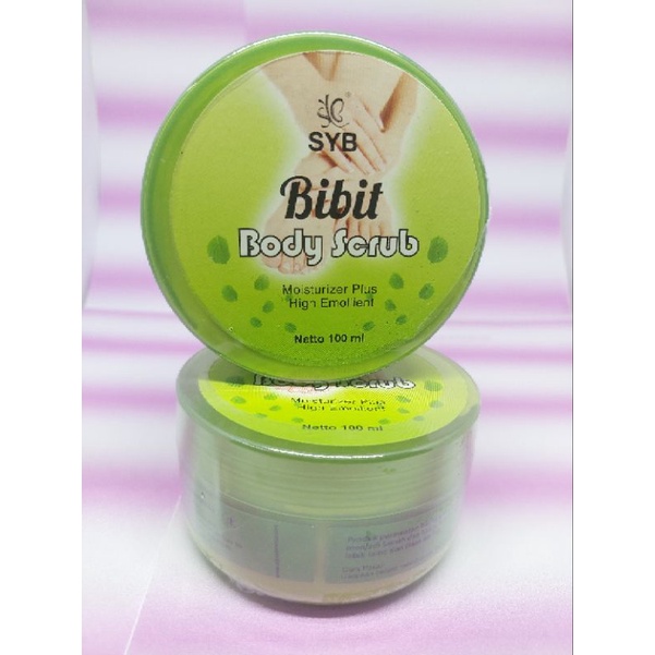 LULUR SYB BODY SCRUB BIBIT PEMUTIH SYB ORIGINAL BPOM