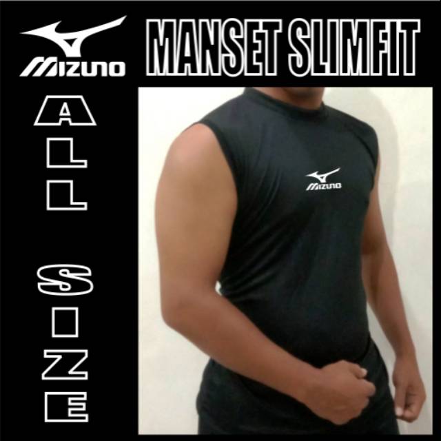Baju Manset Singlet jersey Voli pakaian olahraga atasan pria