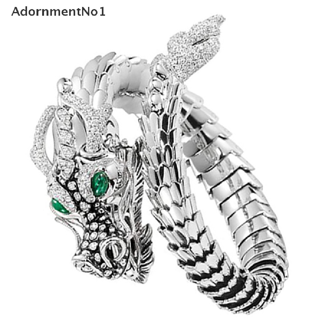 [AdornmentNo1] Unique Men's Chinese Dragon Ring Cool Cycling Men and Women's Rings Size Adjust [new]