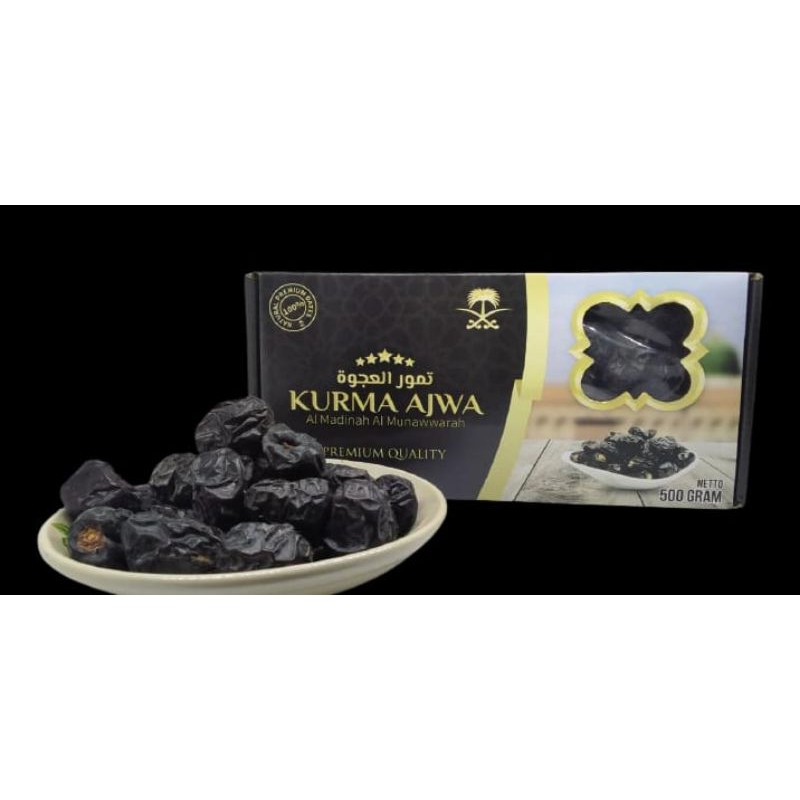 

Kurma Ajwa Madinah/Kurma Nabi/Dates