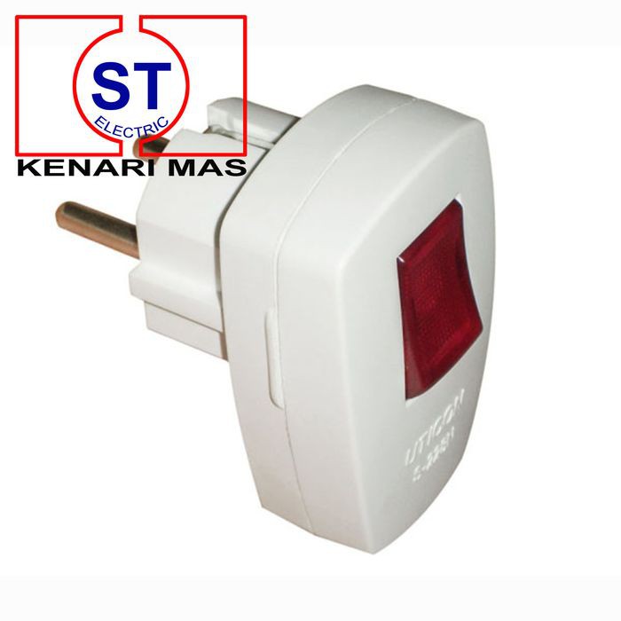 Unik S228 / S 228 / S228N / S 228 N / Steker Arder On/Off Uticon. Murah