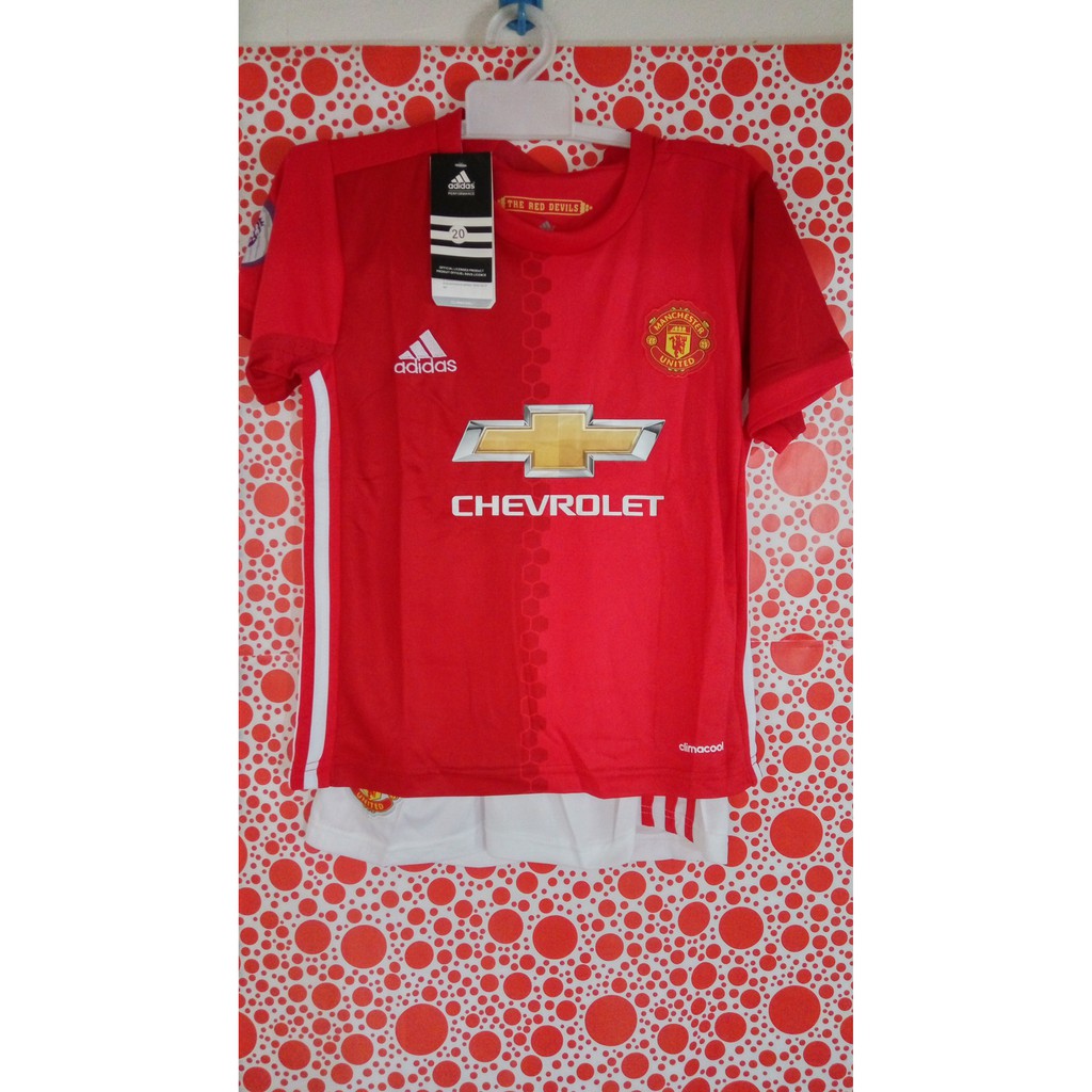 EXCLUSIVE Jersey baju bola anak anak Manchester United home grade ori LIMITED