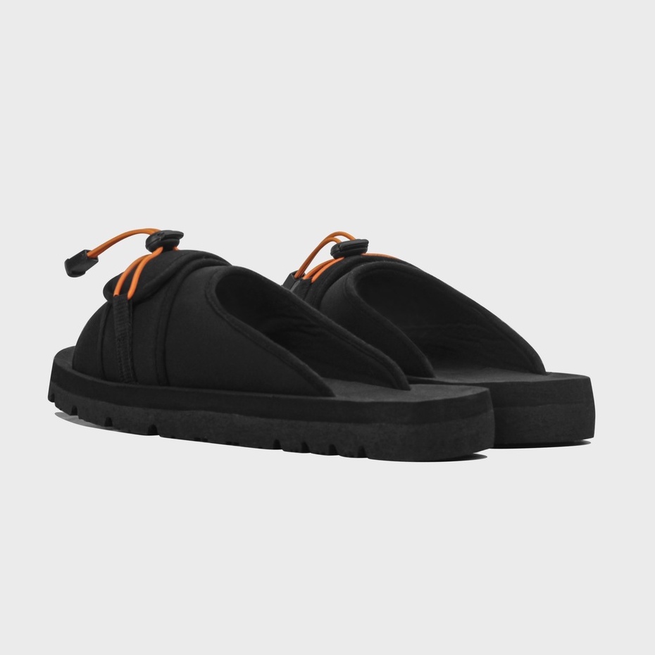 Havana Slides Black | Sandal Slide Ringan Slop Santai Simple Pria Wanita Cowok Cewek Men Women Sendal Footwear | FORIND x Navara