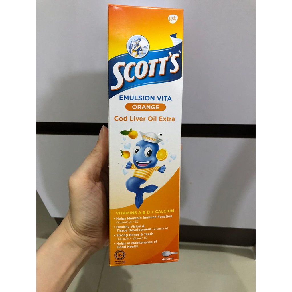 Scott's Emulsion Vita Cod LiverOil