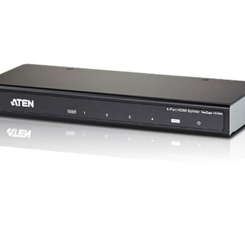 ATEN VS184A 4-Port 4K HDMI Splitter GARANSI RESMI | 4 port 4K HDMI spliter