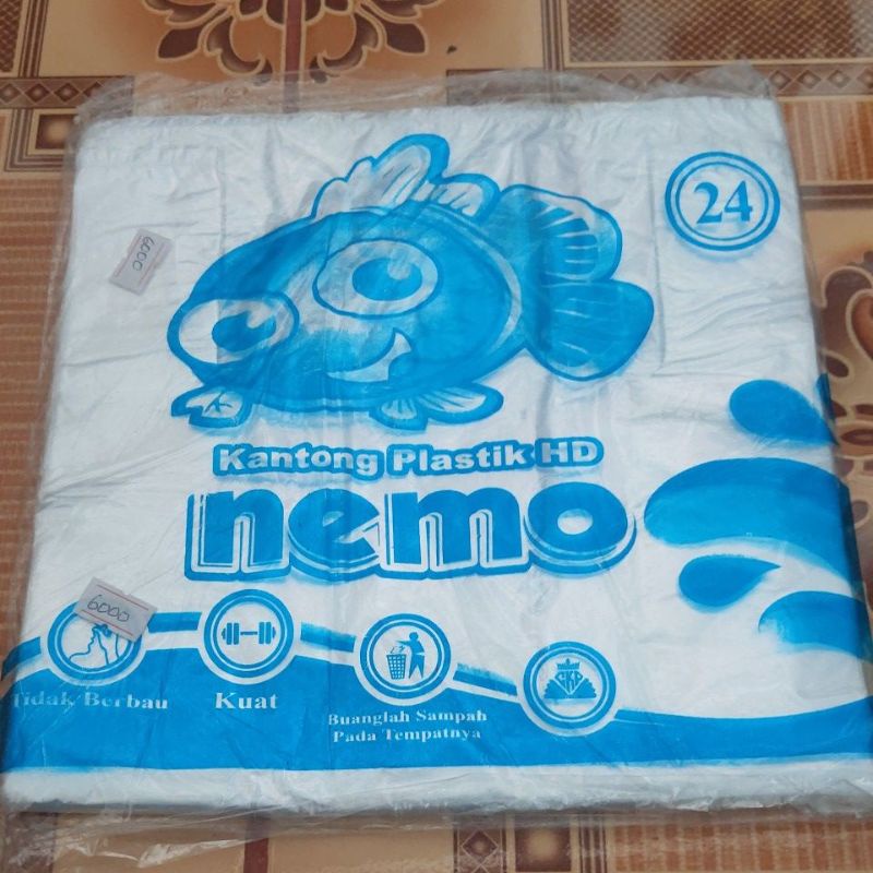 kantong kresek putih besar nemo