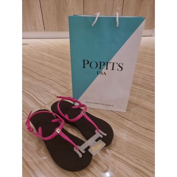 popits sandal wedges